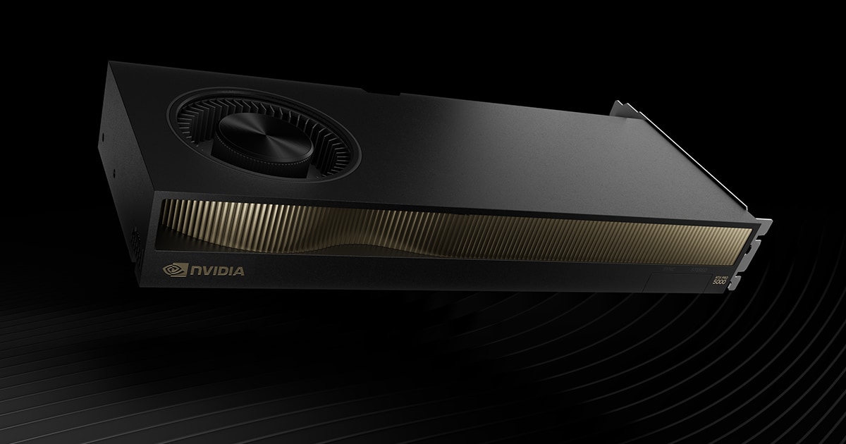NVIDIA RTX PRO 5000 Blackwell — official product image