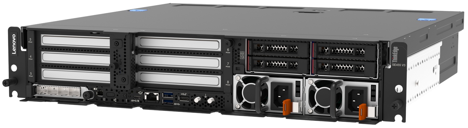 Lenovo ThinkEdge SE455 V3 product view