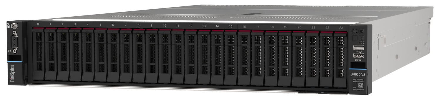 Lenovo ThinkSystem SR650 V3 product view